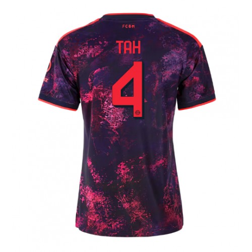 Fotbalové Dres Bayern Munich Jonathan Tah #4 Dámské Alternativní 2026-27 Krátký Rukáv